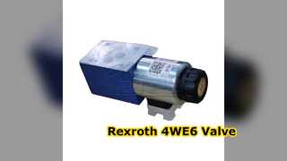 Rexroth 4WE6 Hydraulic Valve: Power & Precision