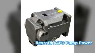 Ισχύς υδραυλικής αντλίας Rexroth A4FO