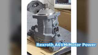 Ισχύς & απόδοση υδραυλικού κινητήρα Rexroth A6VM